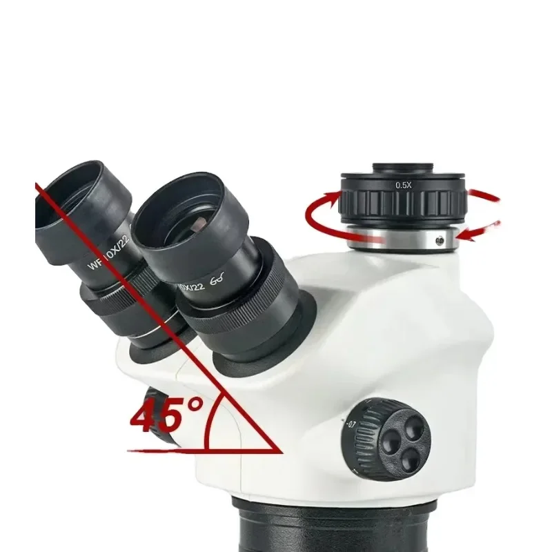 2026 New 3.5X-100X Flexible Ar - огляд і ціна Articulating Arm Boom Stand Microscope