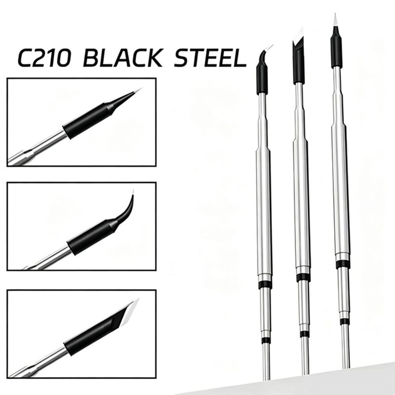 AC88 Soldering Iron Tips LW-C2 - огляд і ціна C210 Precision Soldering Station
