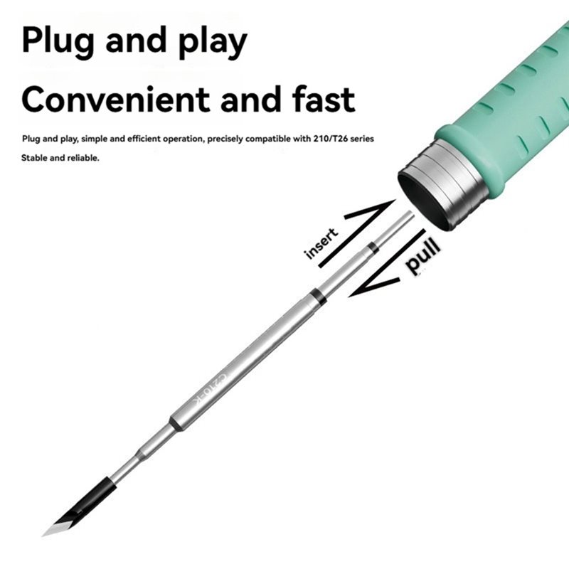 AC88 Soldering Iron Tips LW-C2 - огляд і ціна C210 Precision Soldering Station
