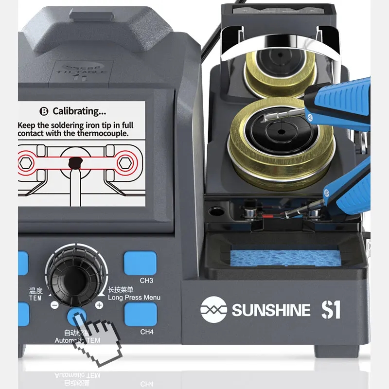 SUNSHINE S1 Precision Tweezers - огляд і ціна C210 Precision Soldering Station