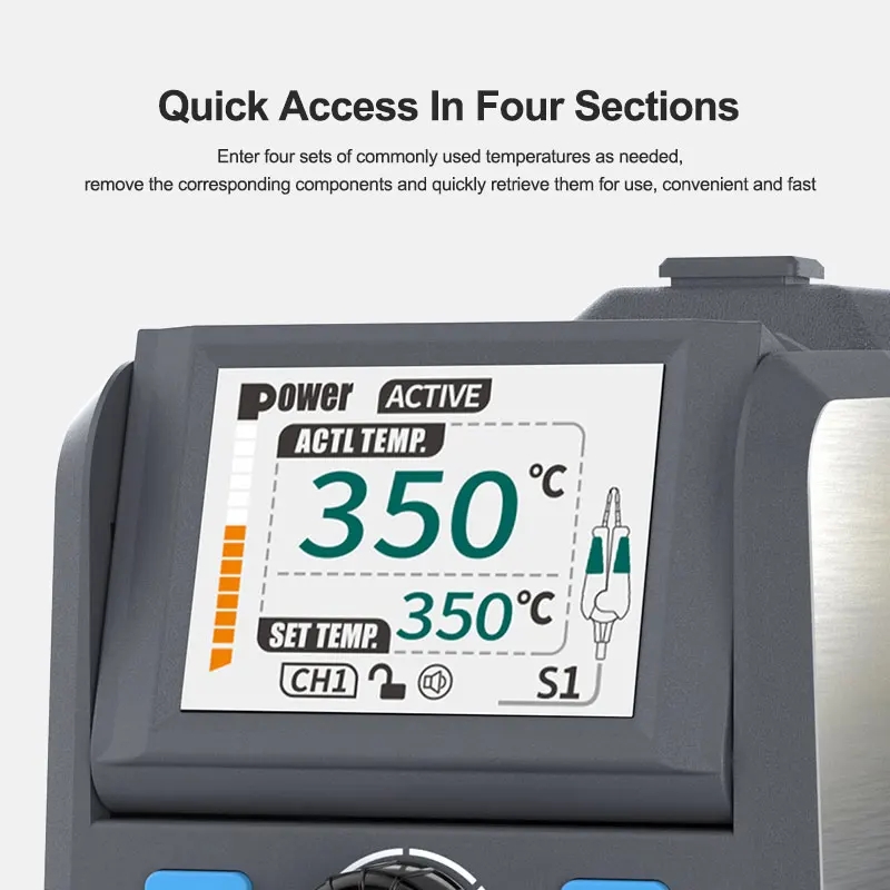 SUNSHINE S1 Precision Tweezers - огляд і ціна C210 Precision Soldering Station